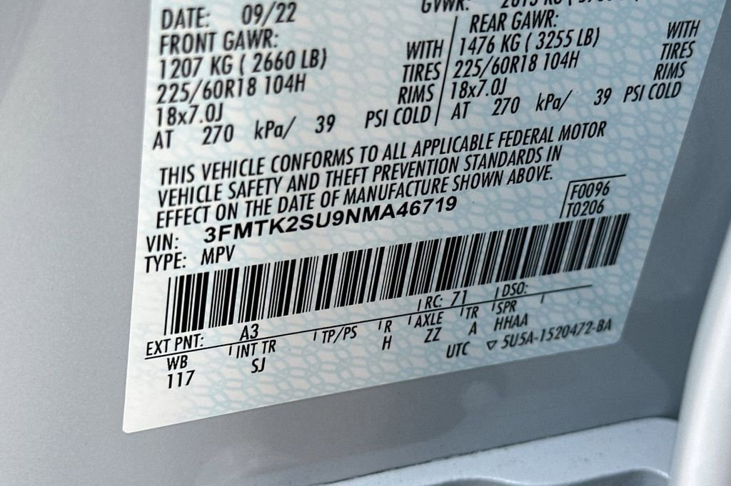 Certified 2022 Ford Mustang Mach-E California Route 1 image 32