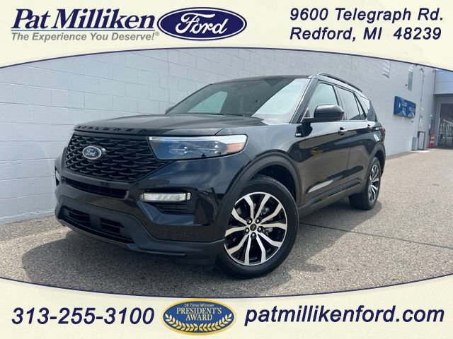 Certified 2024 Ford Explorer ST-Line w/ Class IV Trailer Tow Package
