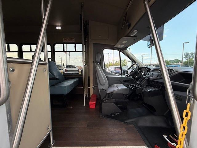 Certified 2019 Ford Transit 350 138 DRW w/ Shuttle Bus Prep Package RWD image 23
