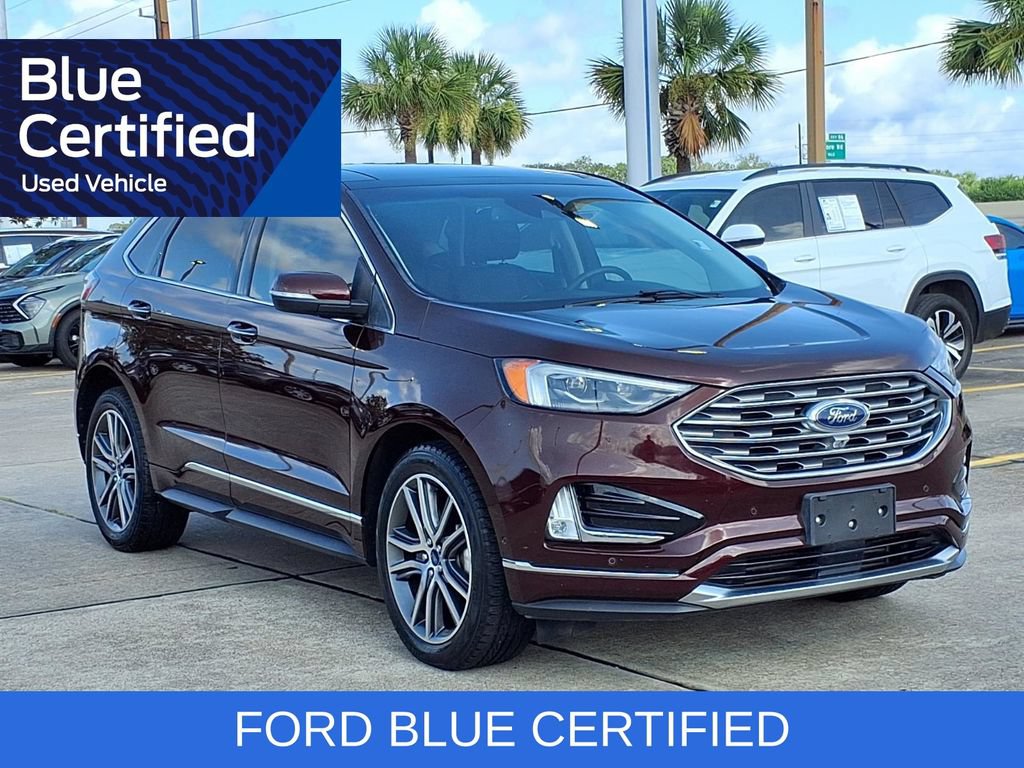 Certified 2019 Ford Edge Titanium w/ Equipment Group 301A FWD image 7