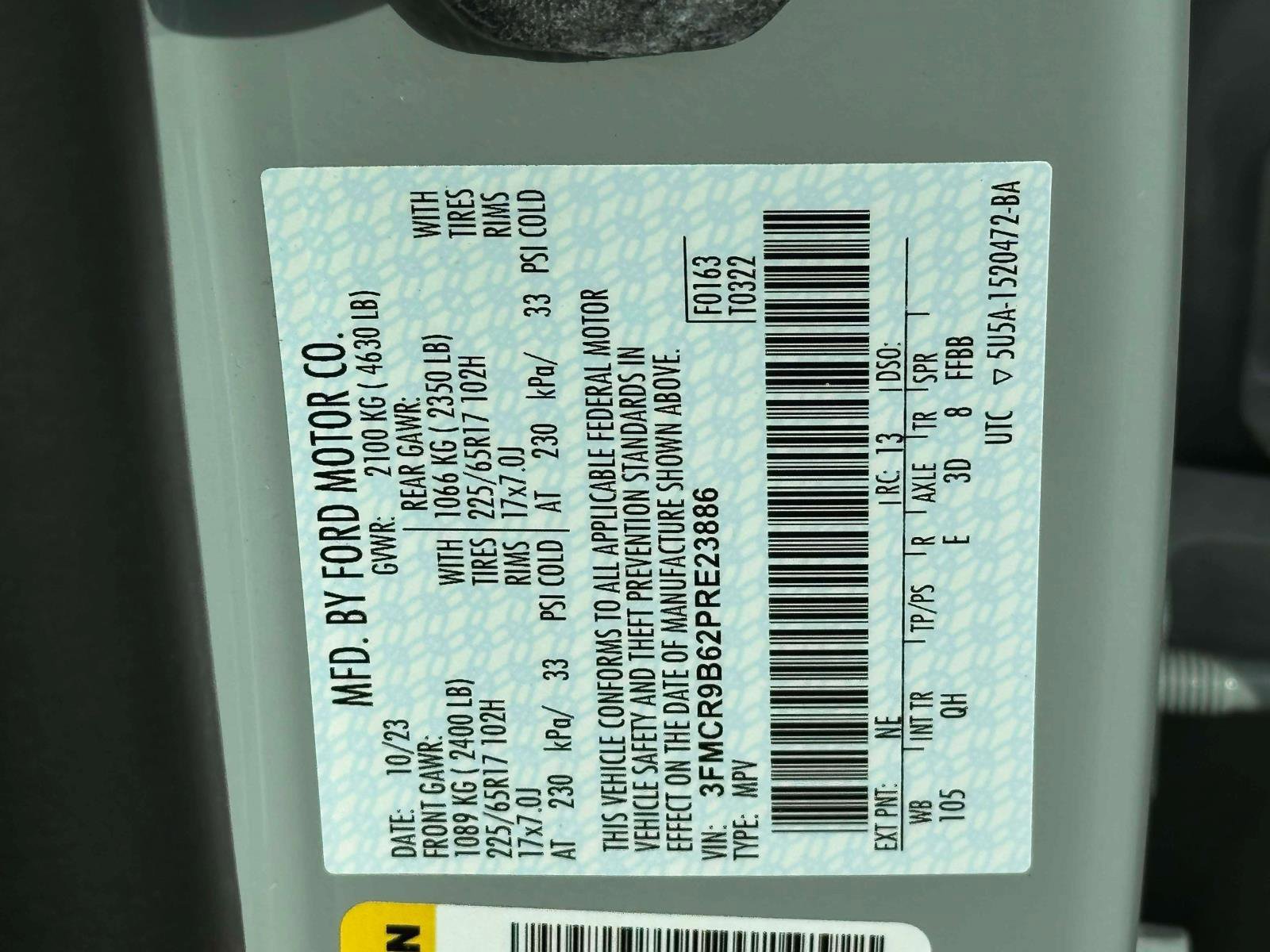 Certified 2023 Ford Bronco Sport Big Bend image 18