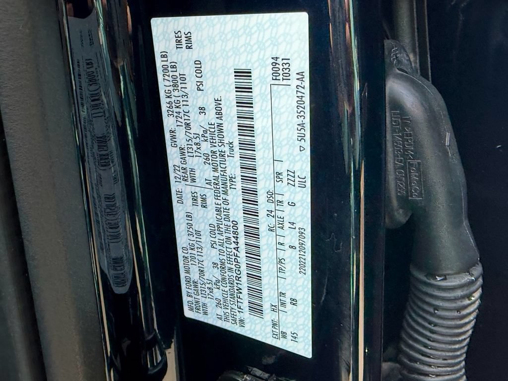 Certified 2023 Ford F150 Raptor w/ Raptor Carbon Fiber Package AWD/4WD image 19