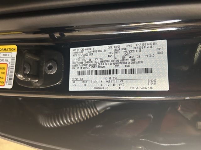 Certified 2025 Ford F150 Lariat w/ Equipment Group 501A Mid AWD/4WD image 33