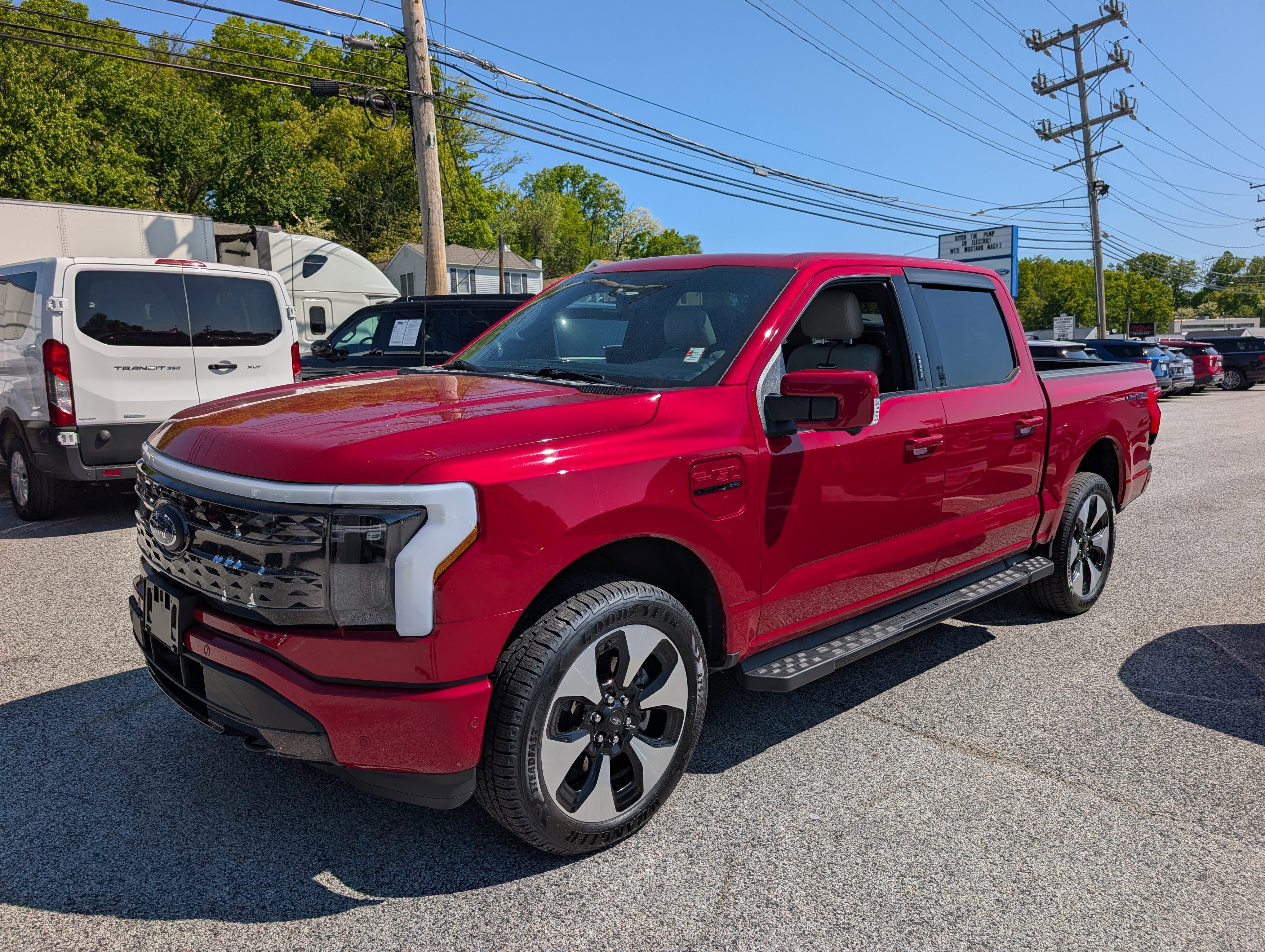 Certified 2022 Ford F150 Lightning Platinum AWD/4WD image 2