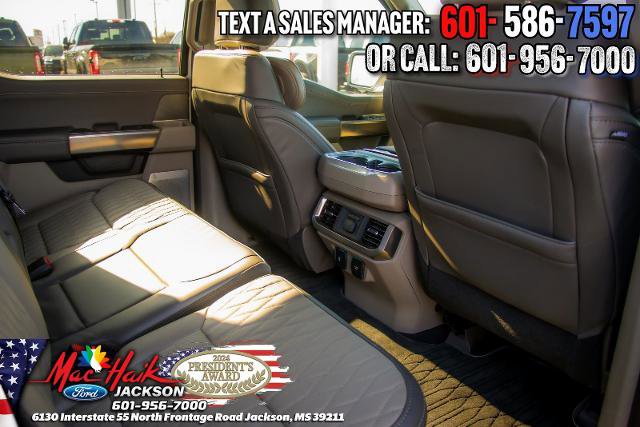 Certified 2024 Ford F150 Platinum w/ Equipment Group 703A Plus image 13