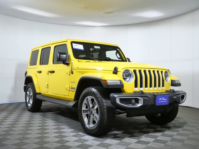 Used 2019 Jeep Wrangler Unlimited Sahara w/ Uconnect 4C Nav & Sound Group AWD/4WD video 1