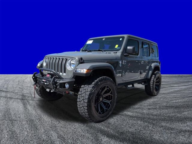 Used 2022 Jeep Wrangler Unlimited Sahara w/ Cold Weather Group AWD/4WD image 8