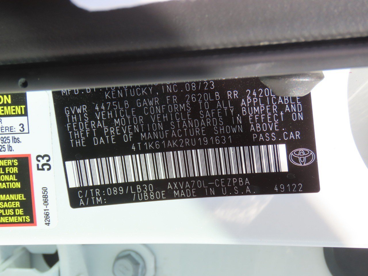 Used 2024 Toyota Camry XSE FWD image 29