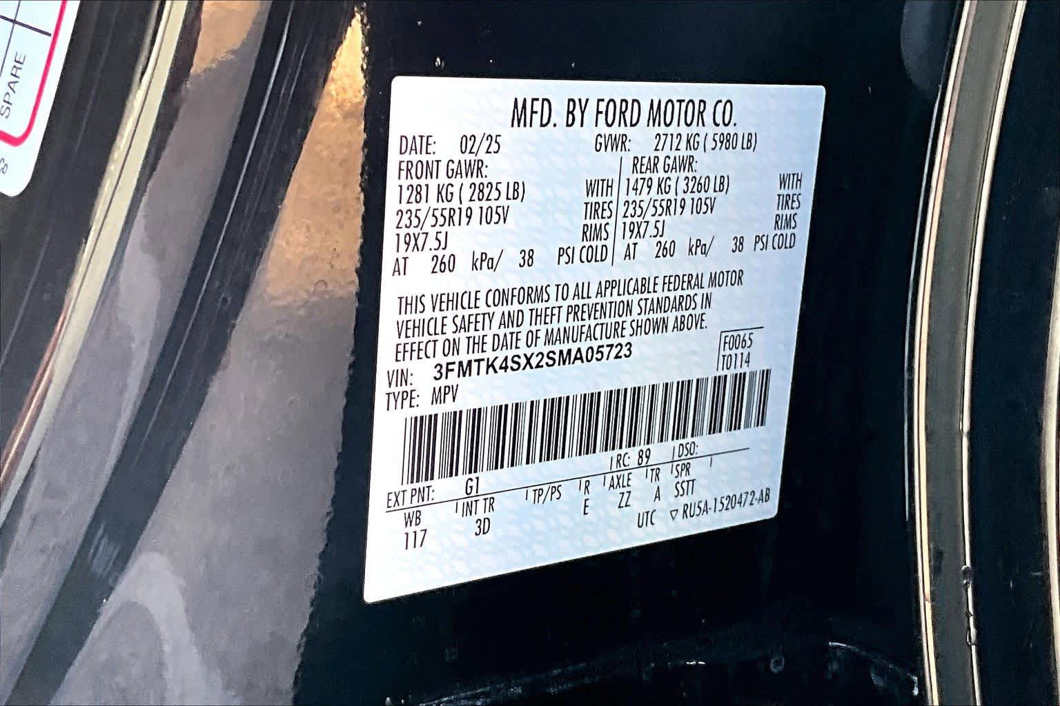 Certified 2025 Ford Mustang Mach-E GT AWD/4WD image 33