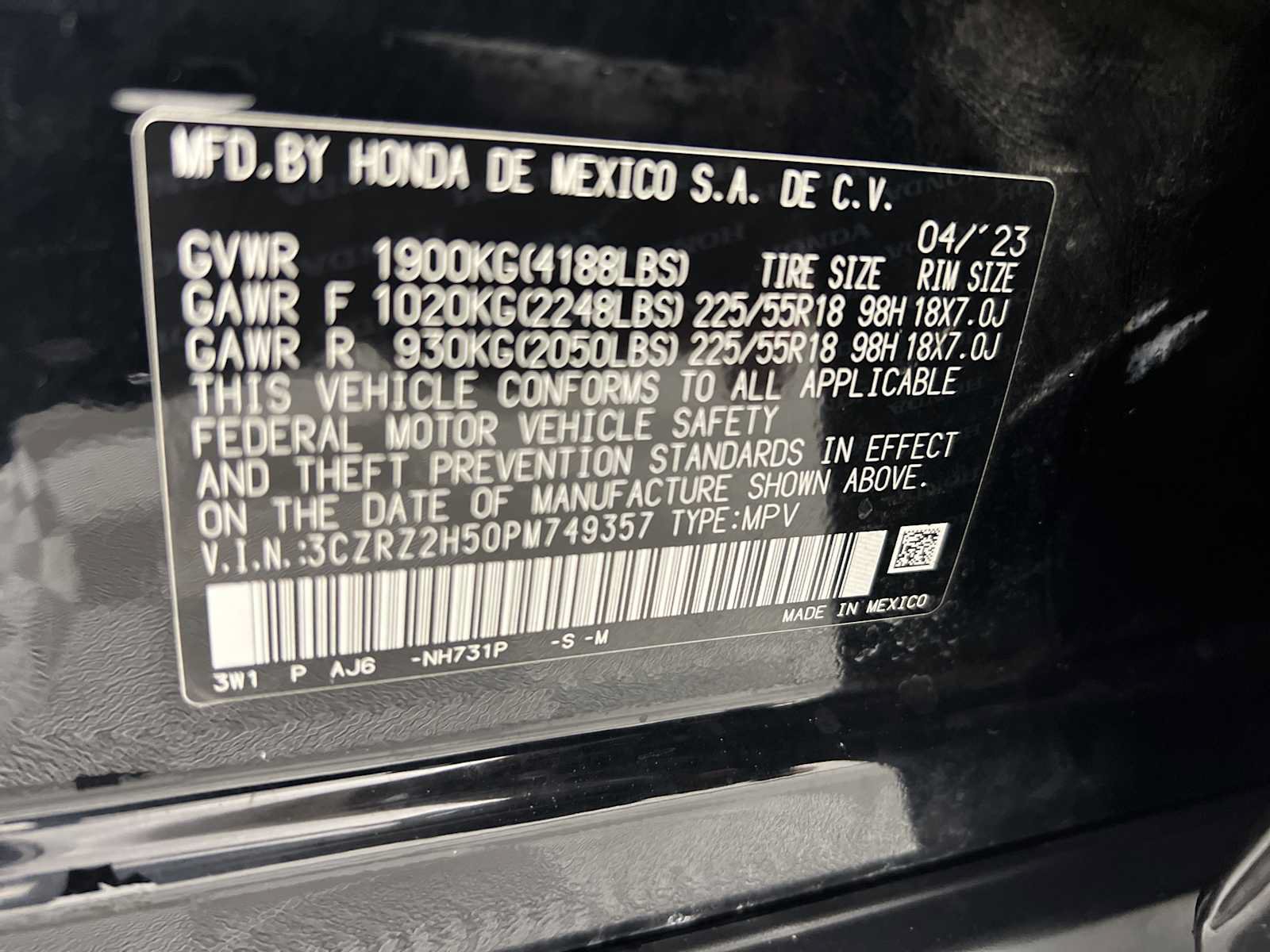 Used 2023 Honda HR-V Sport image 32