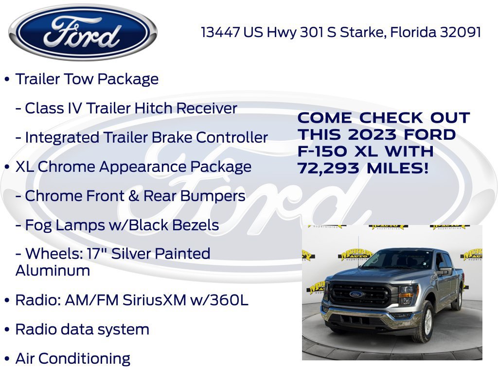 Certified 2023 Ford F150 XL w/ Trailer Tow Package AWD/4WD image 17