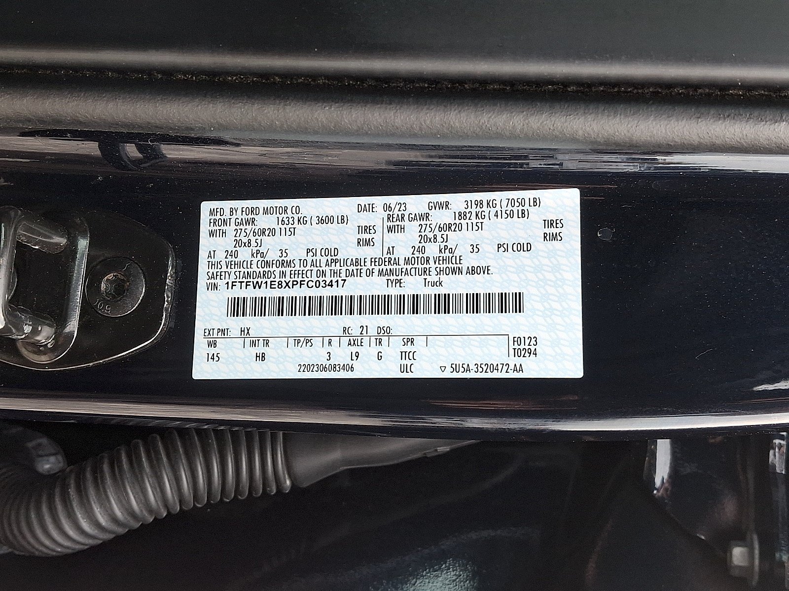 Certified 2023 Ford F150 Lariat w/ Equipment Group 502A High AWD/4WD image 28