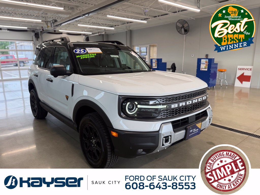 Certified 2025 Ford Bronco Sport Badlands