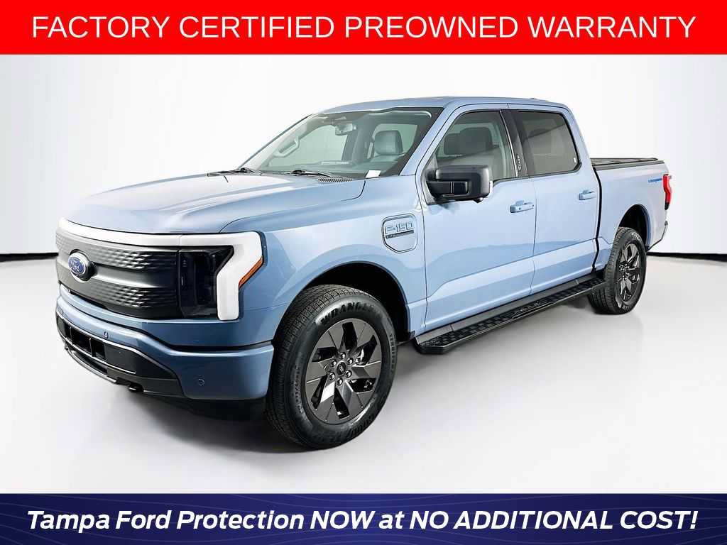 Certified 2023 Ford F150 Lightning XLT w/ Equipment Group 312A High