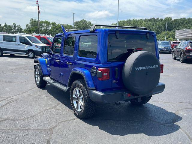 Used 2020 Jeep Wrangler Unlimited Sahara AWD/4WD image 3