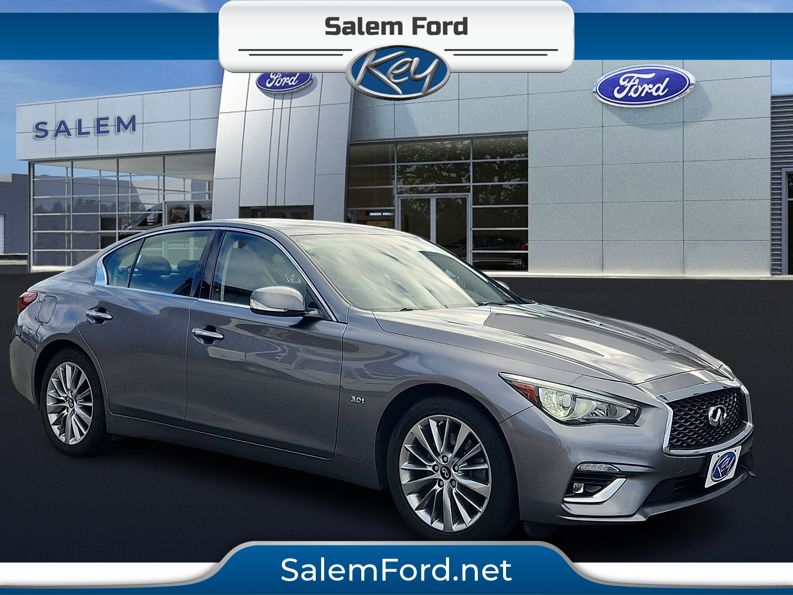 Used 2019 INFINITI Q50 Luxe w/ Essential Package (3.0T Luxe)