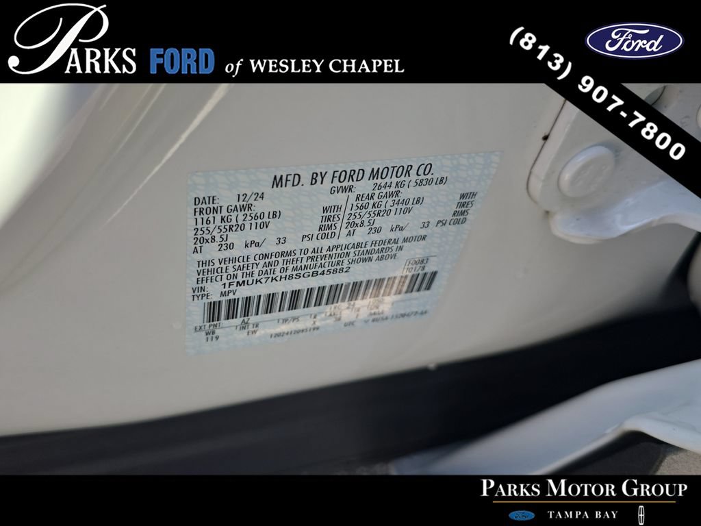 Certified 2025 Ford Explorer ST-Line w/ Premium Package RWD image 33