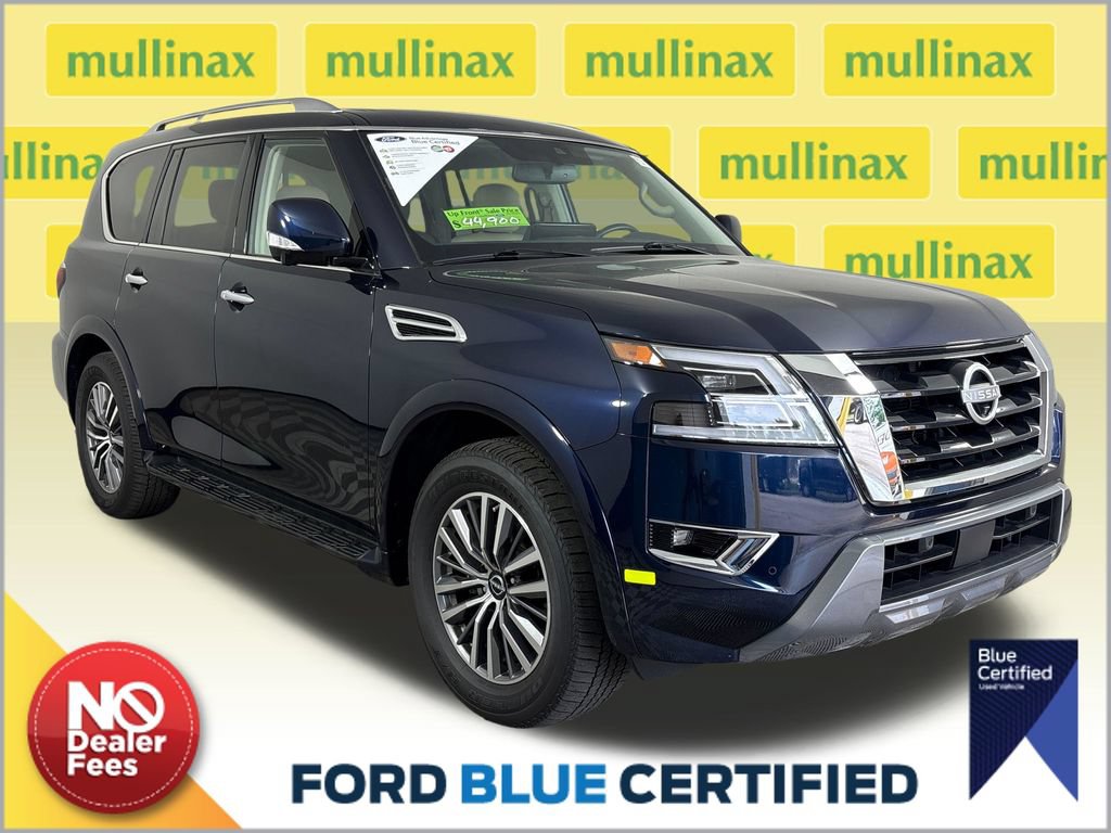 Used 2024 Nissan Armada SL w/ Captain's Chairs Package