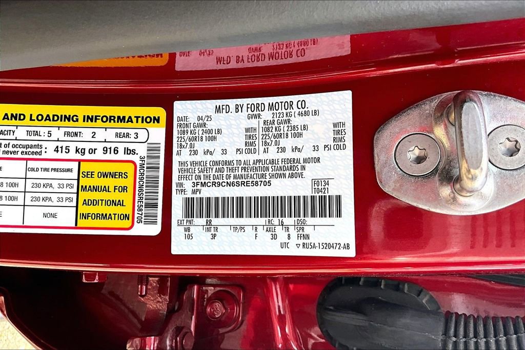 Certified 2025 Ford Bronco Sport Outer Banks w/ Outer Banks Tech Package+ image 35