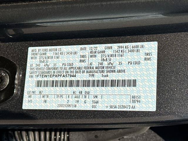 Certified 2023 Ford F150 XLT w/ Equipment Group 302A High AWD/4WD image 24