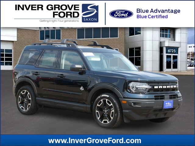 Certified 2022 Ford Bronco Sport Outer Banks w/ Tech Package