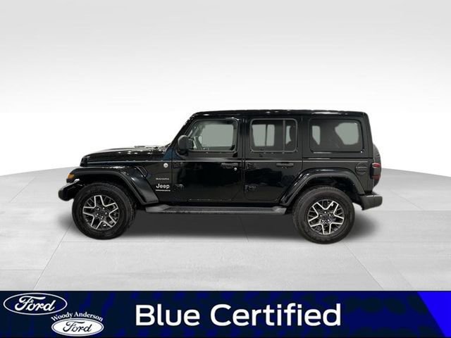 Used 2024 Jeep Wrangler Sahara w/ Technology Group image 2