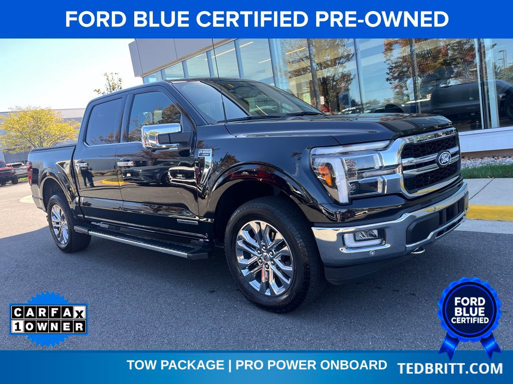 Certified 2024 Ford F150 Lariat w/ Equipment Group 502A High AWD/4WD image 1
