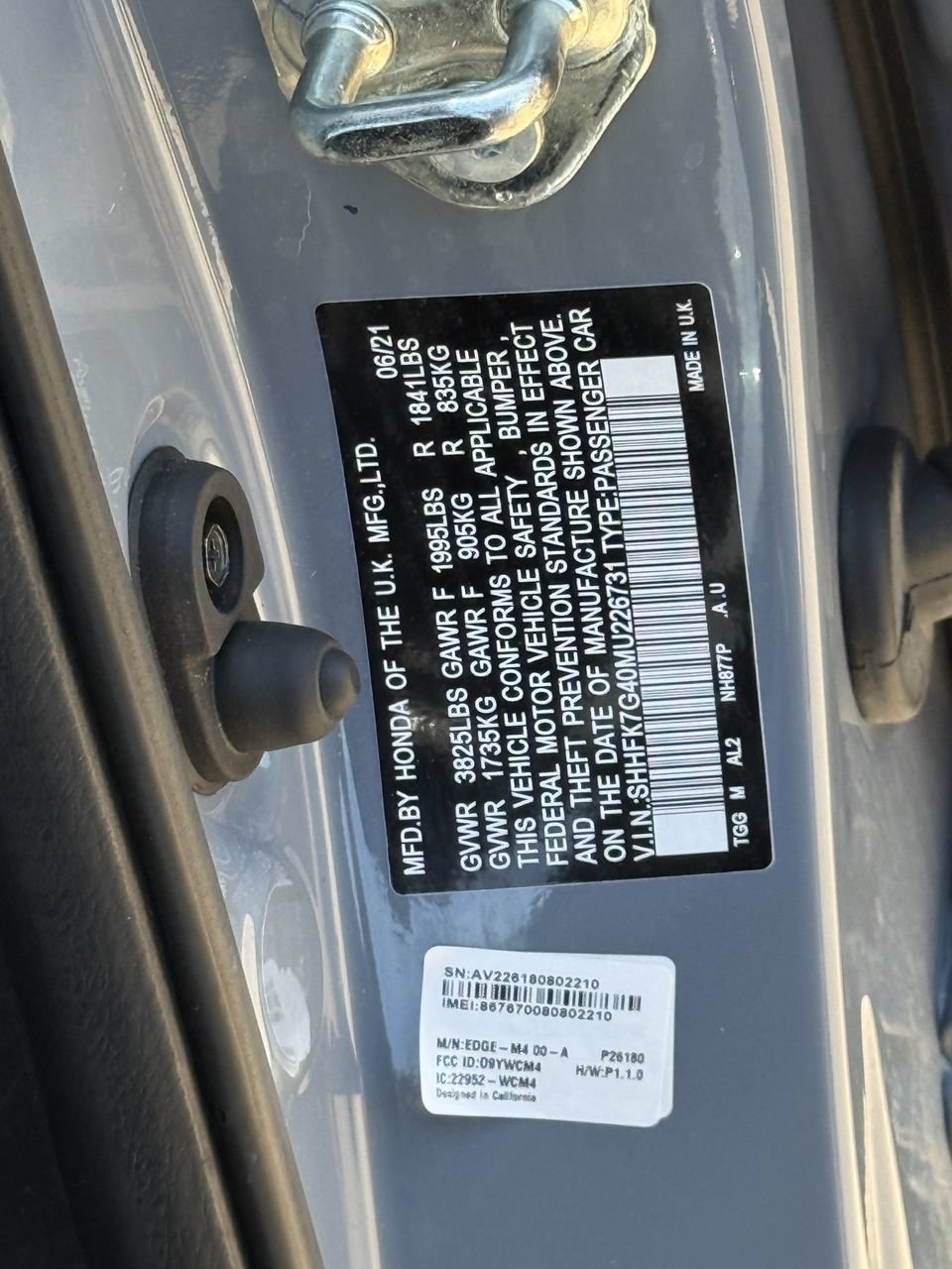 Used 2021 Honda Civic Sport image 29