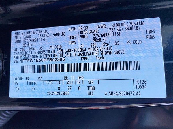 Certified 2023 Ford F150 Lariat w/ Equipment Group 502A High AWD/4WD image 65