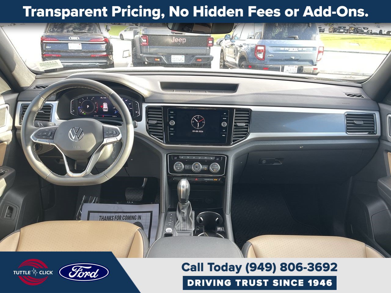Used 2023 Volkswagen Atlas Cross Sport SE FWD image 2