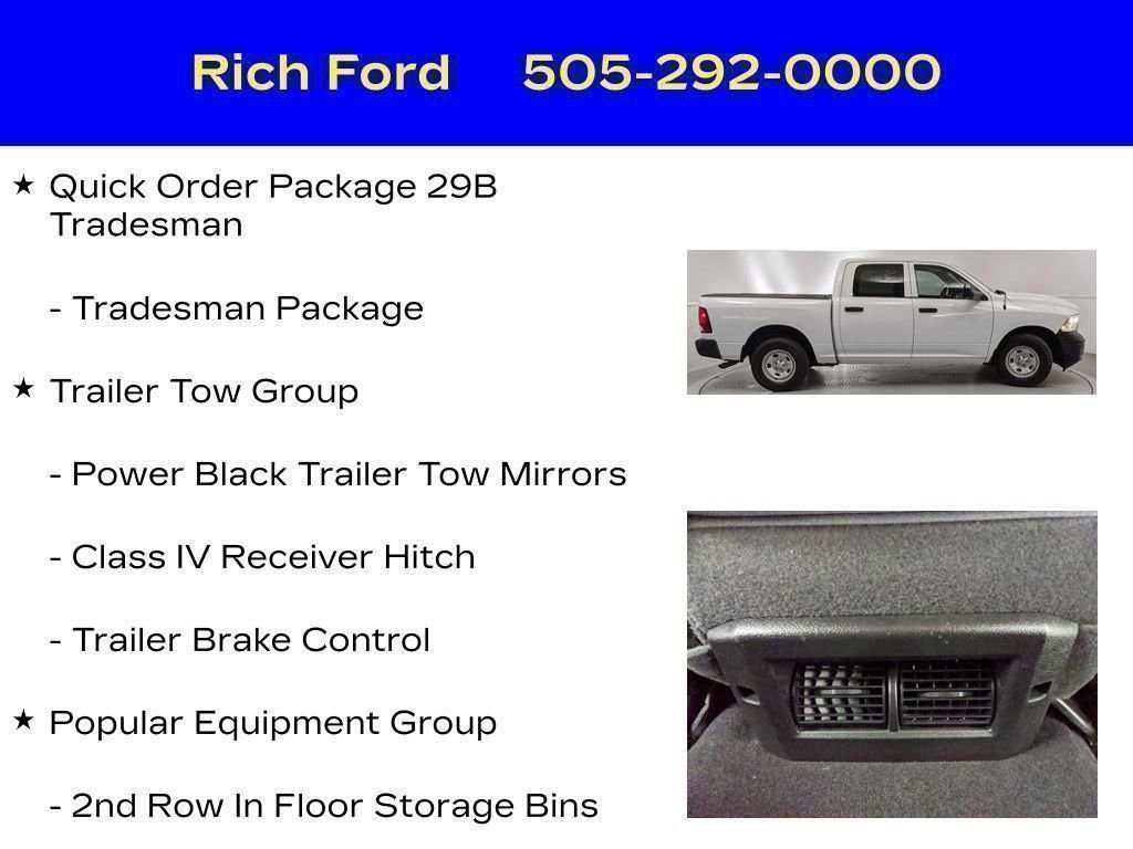 Used 2023 RAM 1500 Tradesman w/ Popular Equipment Group RWD image 47