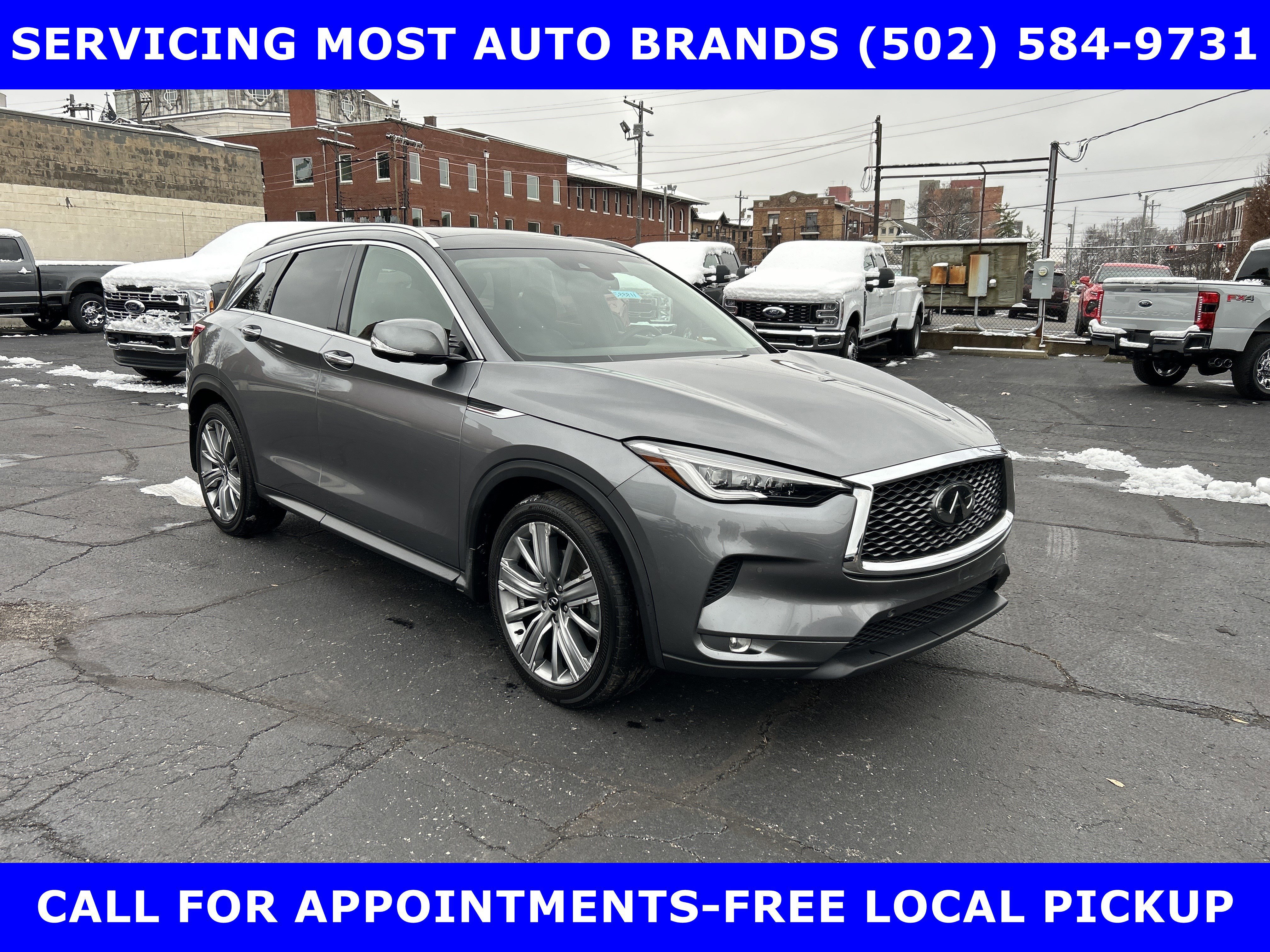 Used 2021 INFINITI QX50 Sensory image 7