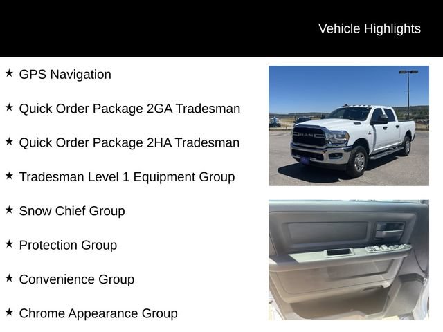 Used 2024 RAM 2500 Tradesman w/ Chrome Appearance Group AWD/4WD image 8