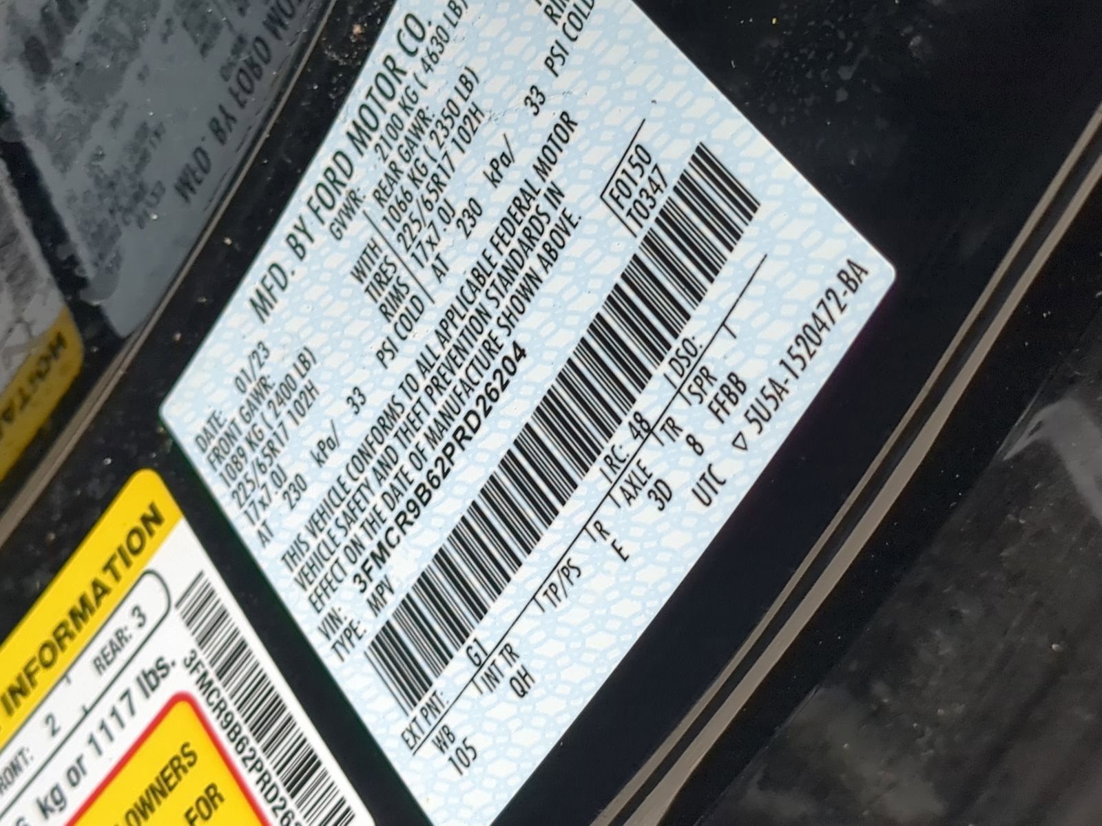 Certified 2023 Ford Bronco Sport Big Bend w/ Convenience Package image 39