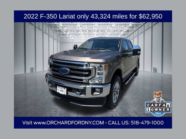 Certified 2022 Ford F350 Lariat w/ Chrome Package AWD/4WD image 1