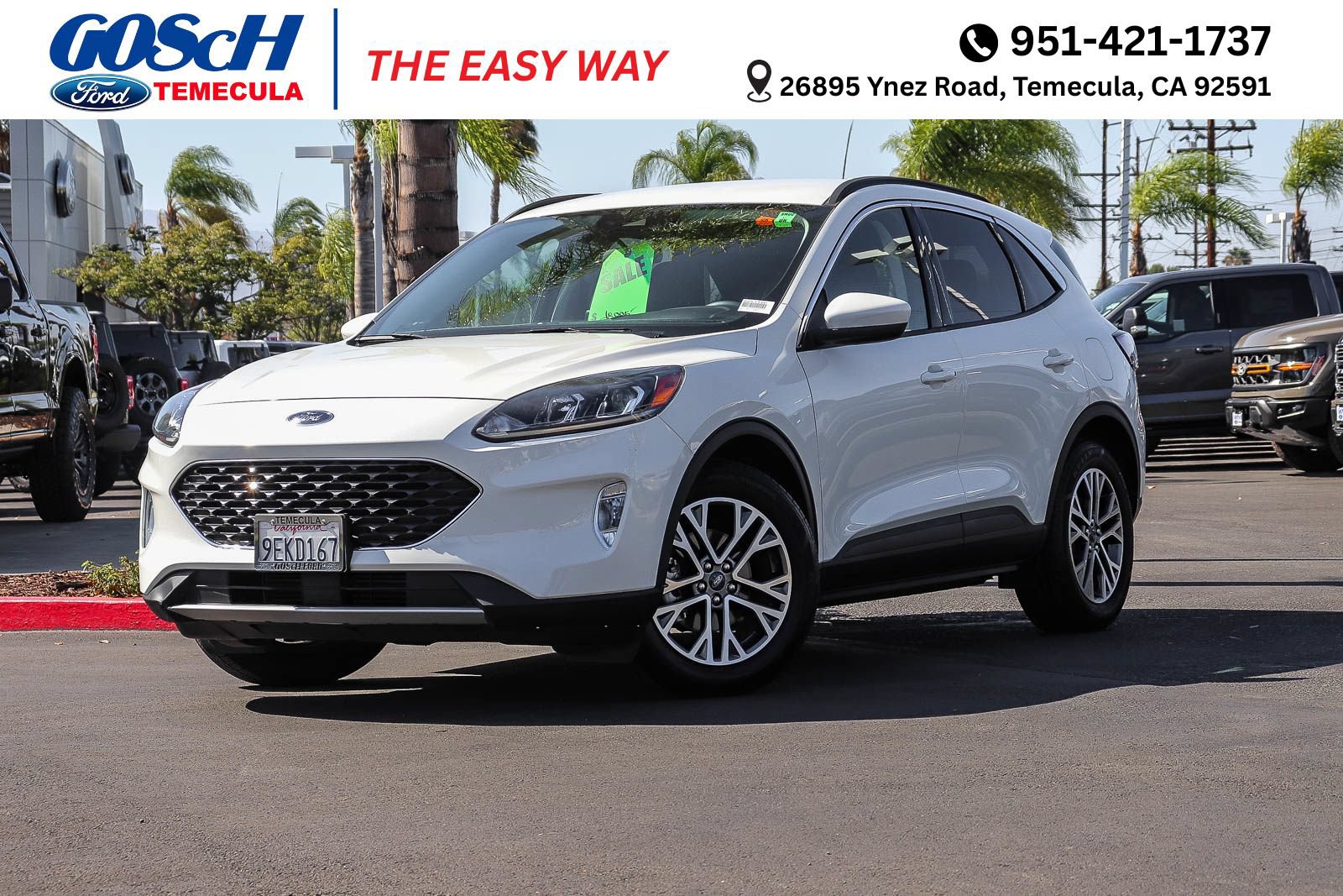 Certified 2022 Ford Escape SEL