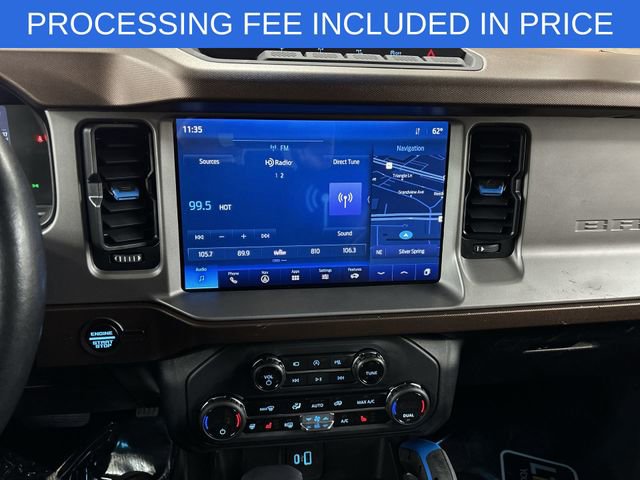 Certified 2023 Ford Bronco Outer Banks w/ Sasquatch Package AWD/4WD image 7