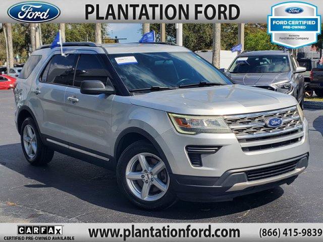Certified 2018 Ford Explorer XLT