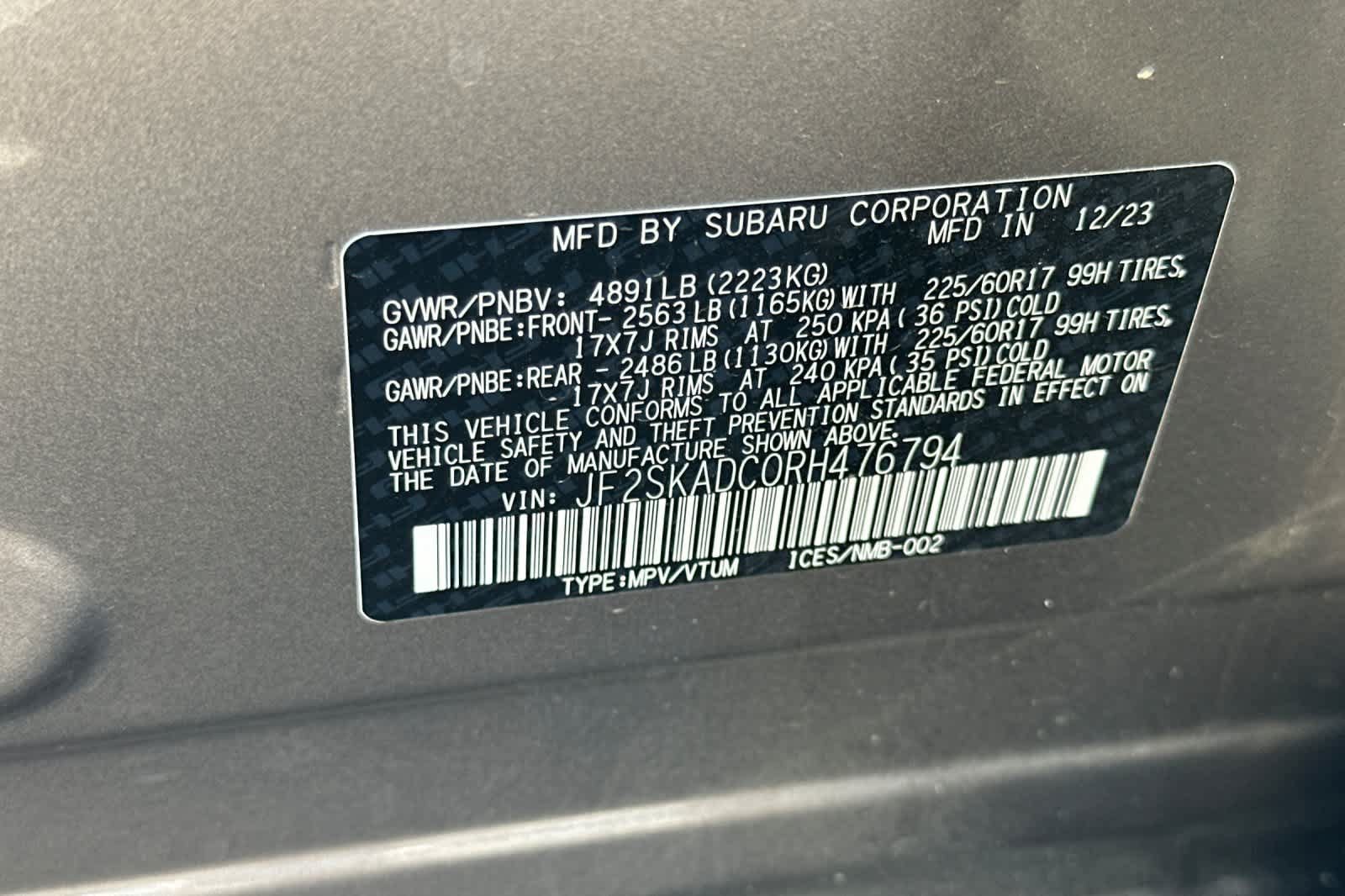 Used 2024 Subaru Forester Premium AWD/4WD image 29
