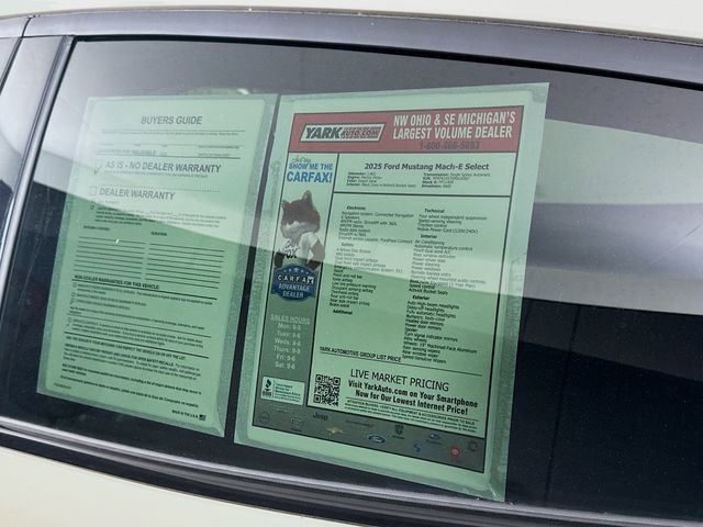 Certified 2025 Ford Mustang Mach-E Select AWD/4WD image 15