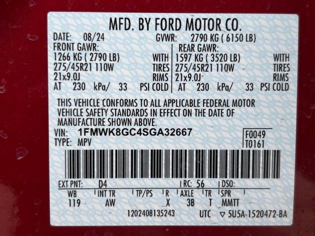 Certified 2025 Ford Explorer ST image 28