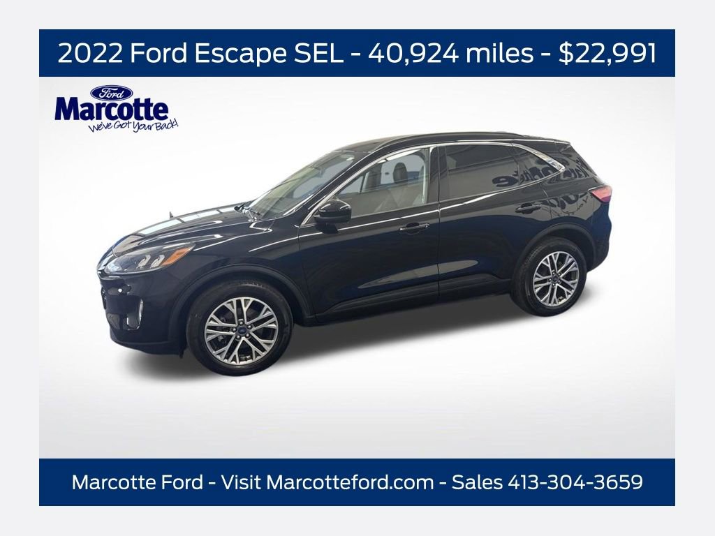 Certified 2022 Ford Escape SEL AWD/4WD image 1