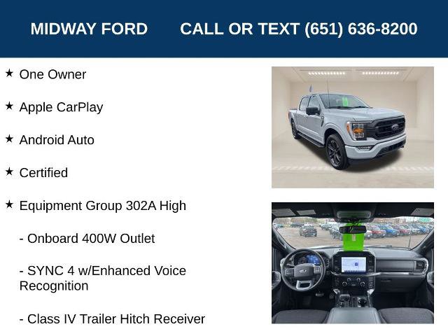 Certified 2023 Ford F150 XLT w/ Equipment Group 302A High AWD/4WD image 6