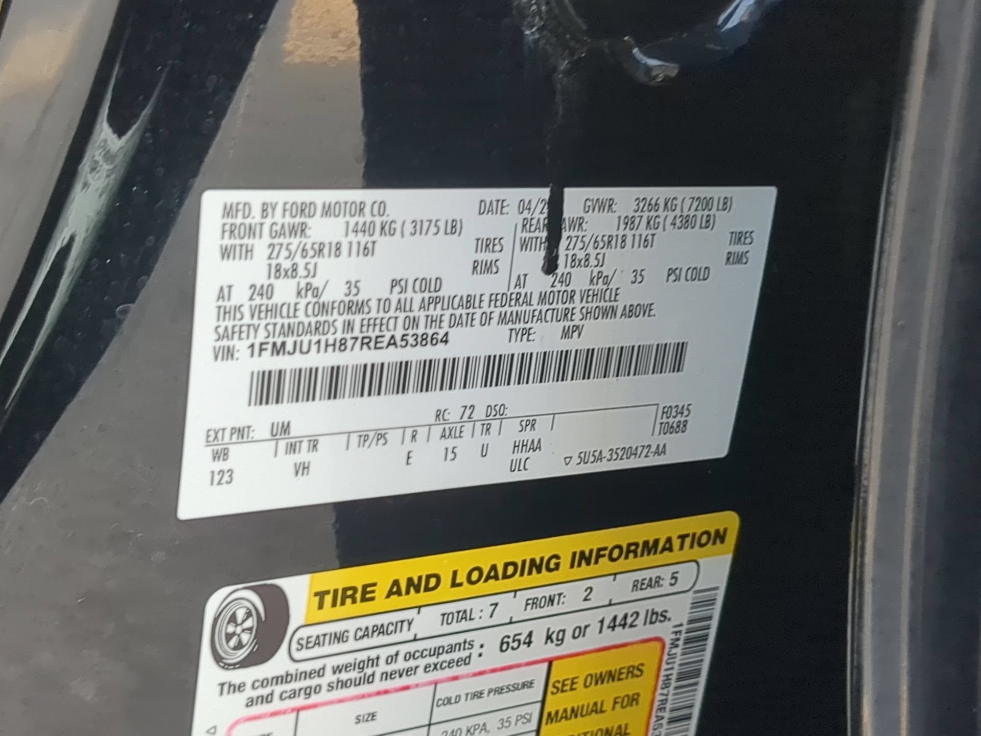 Certified 2024 Ford Expedition XLT RWD image 74