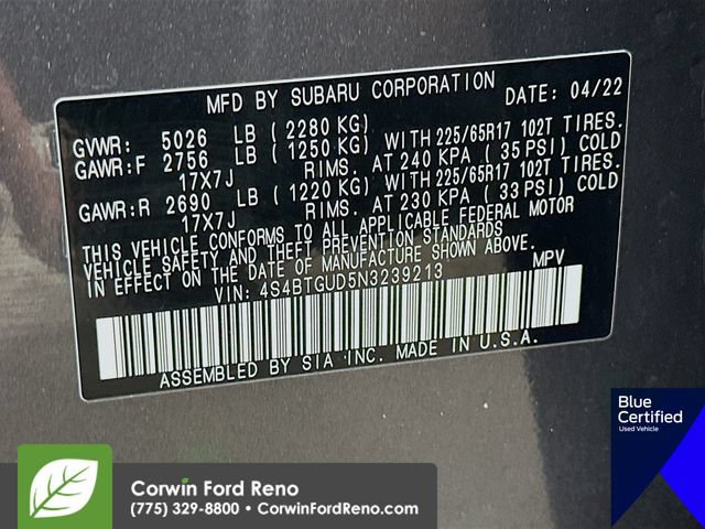 Used 2022 Subaru Outback Wilderness AWD/4WD image 36