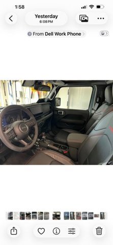 Used 2025 Jeep Wrangler Unlimited Rubicon w/ XTREMEE 35" Tire Package AWD/4WD image 6