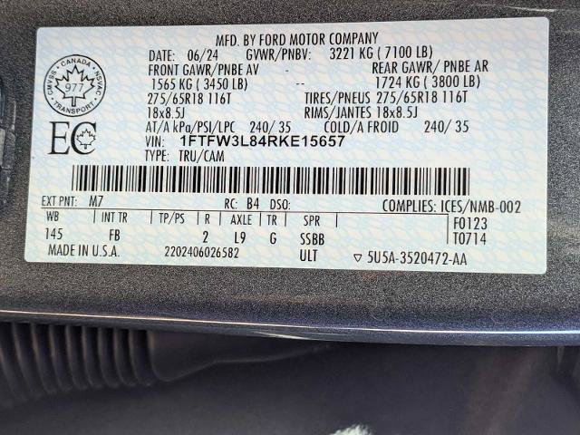 Certified 2024 Ford F150 XLT w/ Tow/Haul Package AWD/4WD image 29