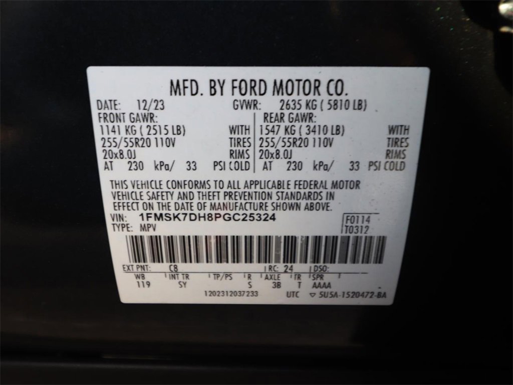 Certified 2023 Ford Explorer XLT w/ Equipment Group 202A image 24