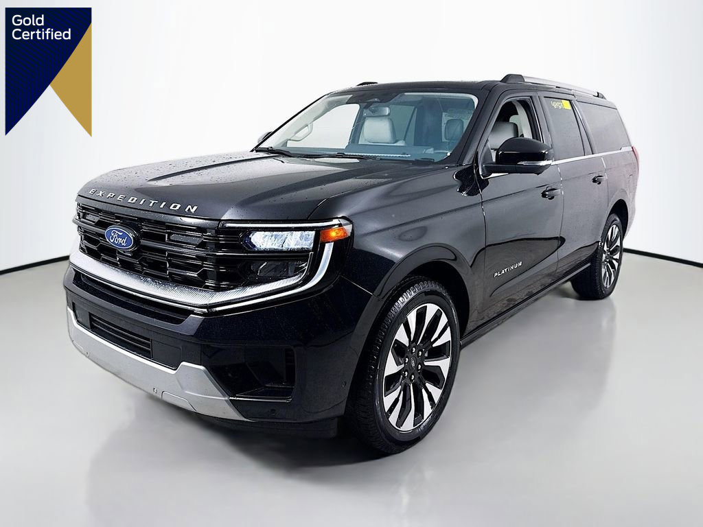 Certified 2025 Ford Expedition Max Platinum w/ Driver's Package