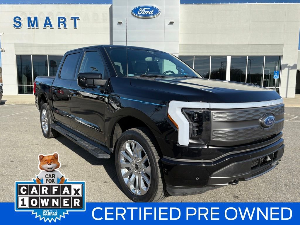 Certified 2022 Ford F150 Lightning Lariat
